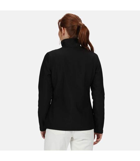 Regatta Womens/Ladies Honestly Made Softshell Jacket (Black) - UTRG5578
