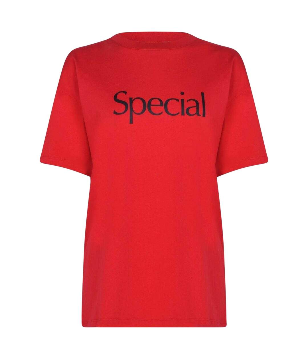 Womens/ladies Special T-shirt Red More Joy-1