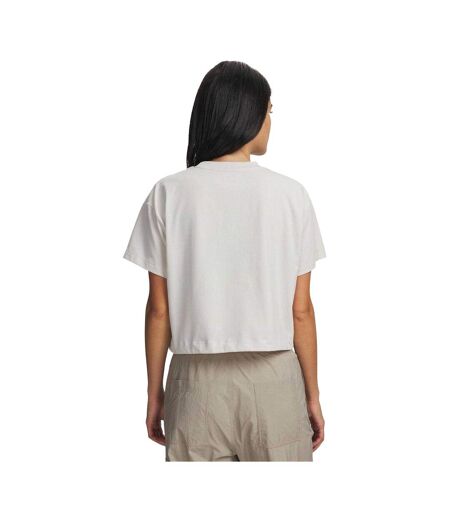 T-shirt Motif/style Logo Imprimé Femme Blanc Under Armour