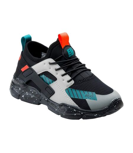 Bejo - Baskets SLIKTER - Enfant (Noir / Gris) - UTIG1995