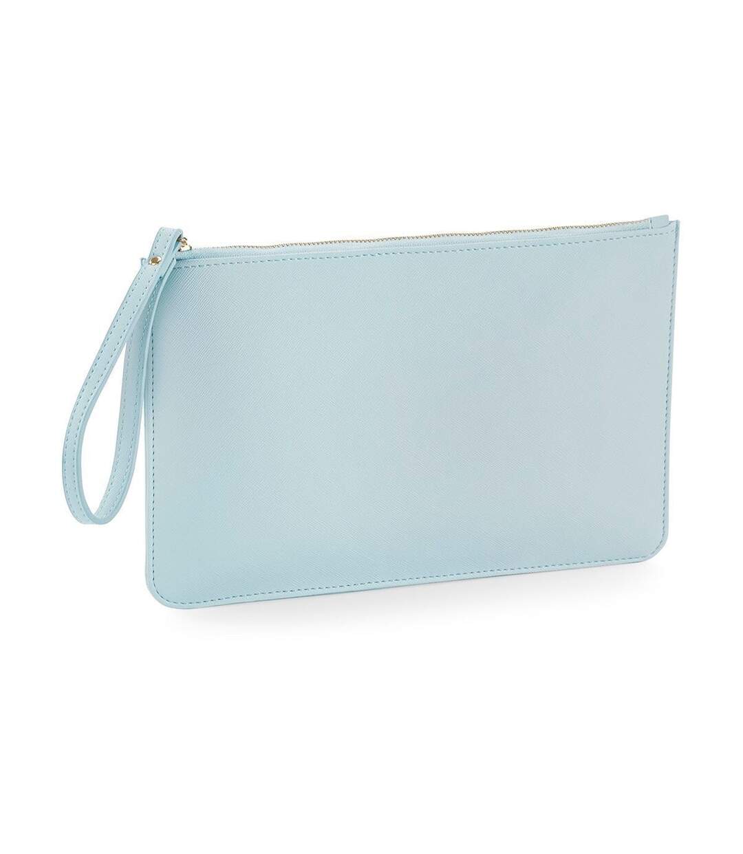 Pochette en similicuir - BG750 - bleu clair-1