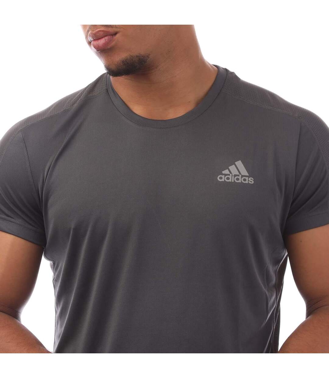 T-shirt Own The Run Homme Gris Adidas-2