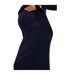 Jupe Tube Femme Bleu Marine Foncé Mamalicious-4