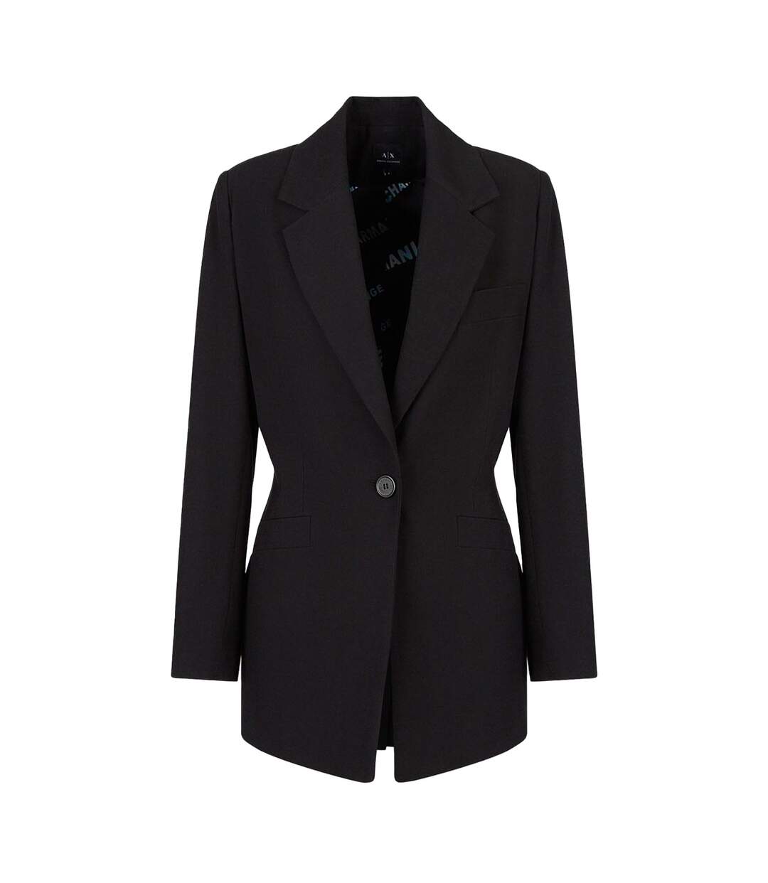 Blazer Motif/style Uni Femme Noir Armani Exchange-2