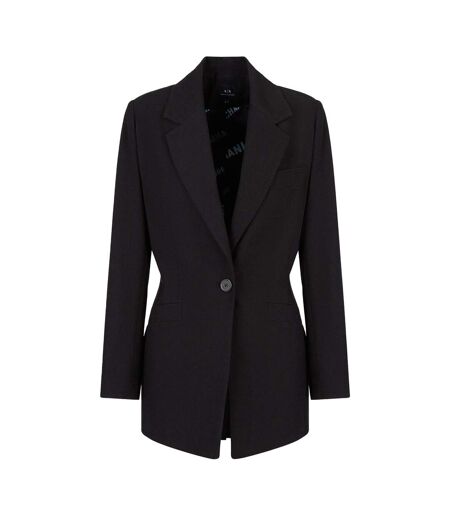 Blazer Motif/style Uni Femme Noir Armani Exchange