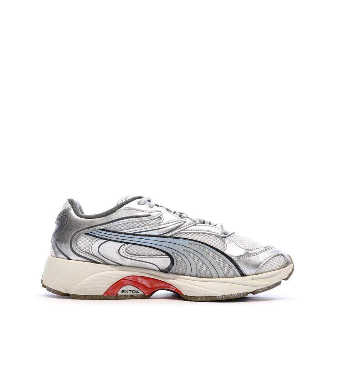 Baskets grise mixte puma extos lmc-2