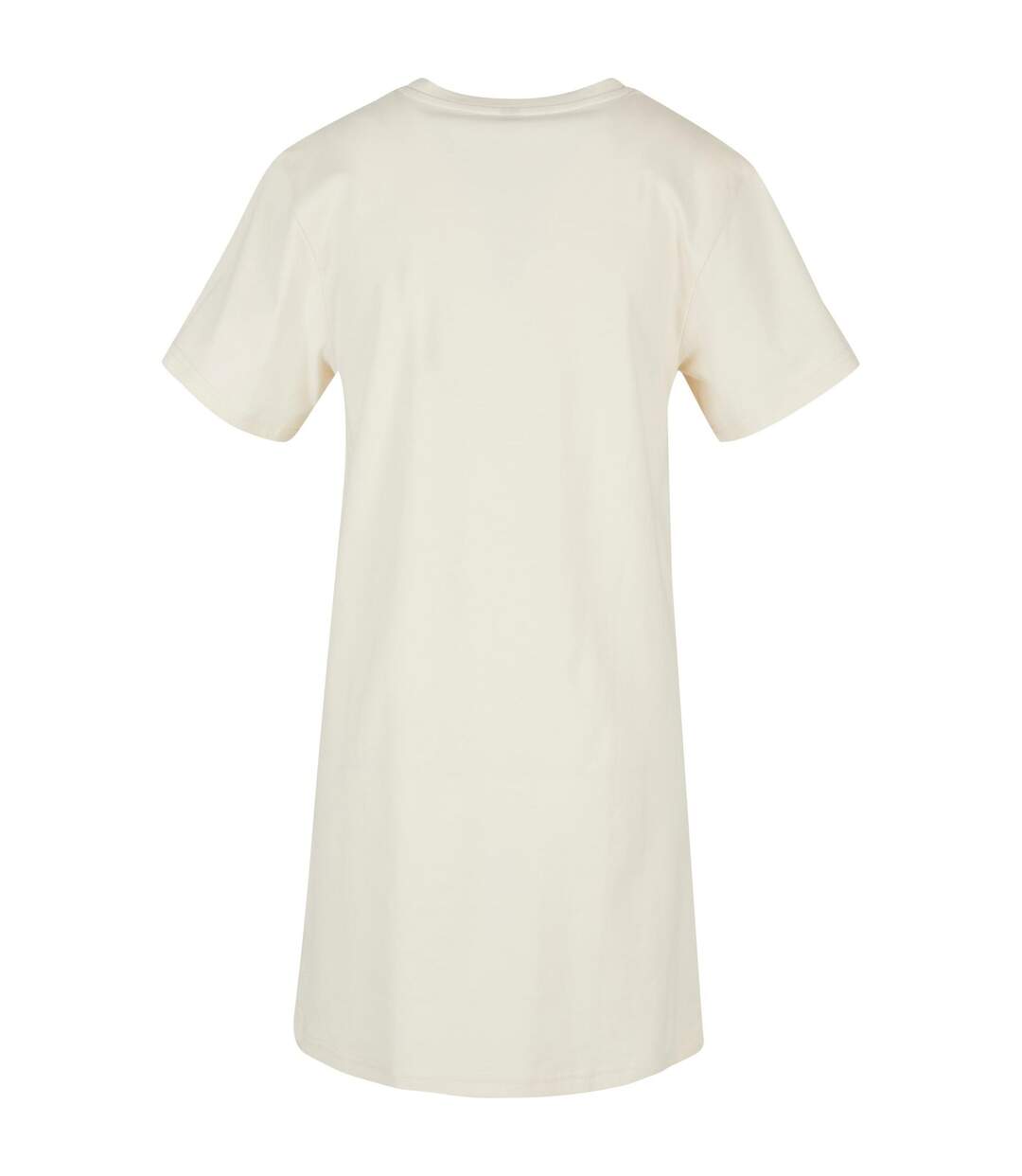 Robe T-shirt Femme Sable Blanc Build Your Brand-2