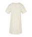 Robe T-shirt Femme Sable Blanc Build Your Brand-2