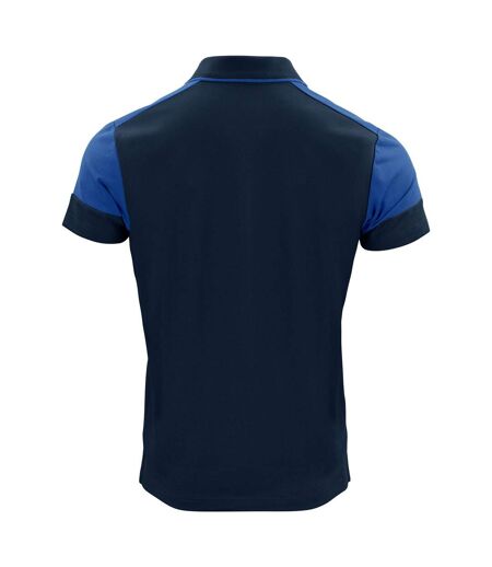 Polo Prime Homme Bleu Marine Cobalt Printer