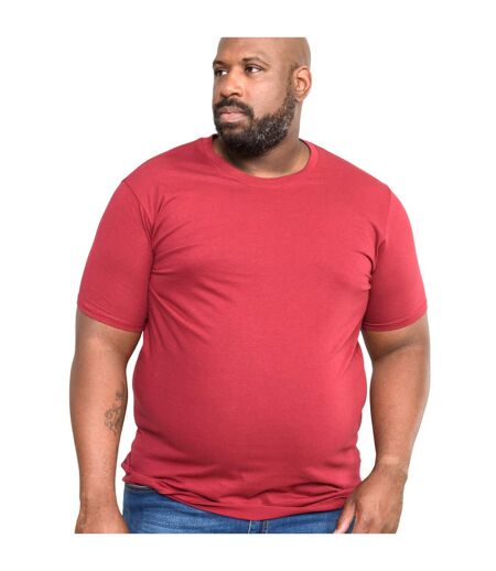 Duke Mens Flyers-2 Kingsize Crew Neck T-Shirt (Red) - UTDC170