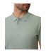 Polo Manches Courtes Malbork Homme Vert De Gris Clair Threadbare-4