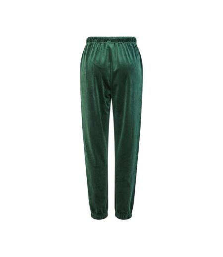 Jogging velours vert femme pieces pcsilli - l