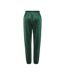 Jogging velours vert femme pieces pcsilli - l-2