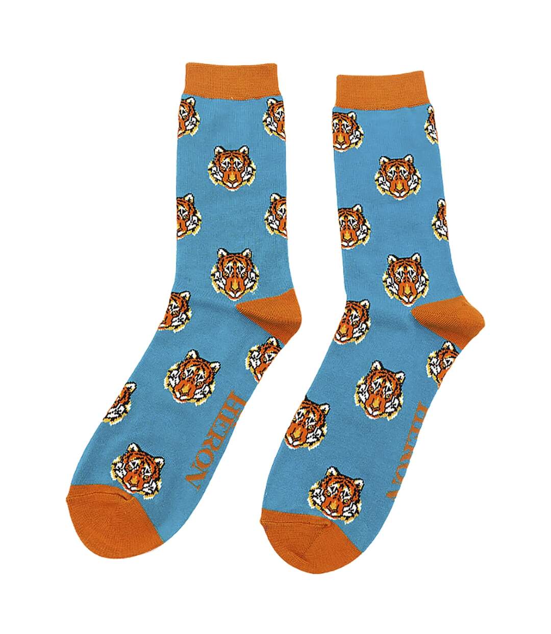 1 Pack Mens Novelty Animal Pattern Bamboo Socks-4