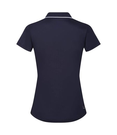 Polo Manches Courtes Maverick Femme Bleu Marine Regatta