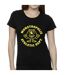 Disney T-shirt en coton Monsters University Monstropolis Femmes/Dames (Noir) - UTBI49517-3