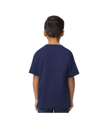 T-shirt Enfant Bleu Marine Gildan