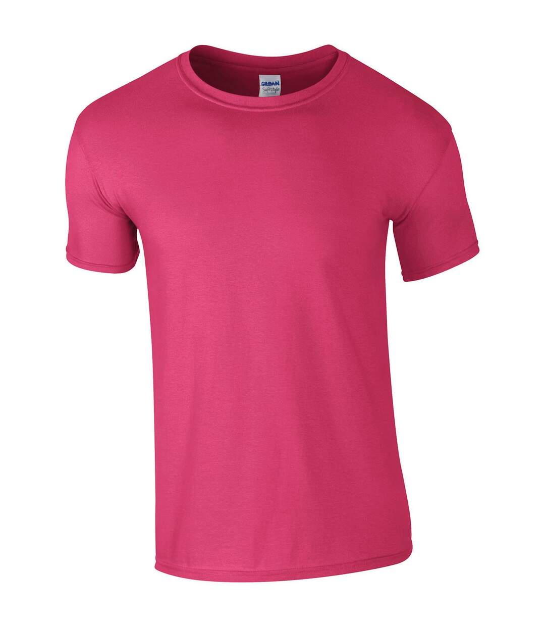 T-shirt softstyle homme rose Gildan-1