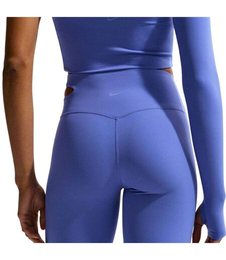 Legging Sport Motif/style Découpé Zenvy Femme Bleu Saphir Nike