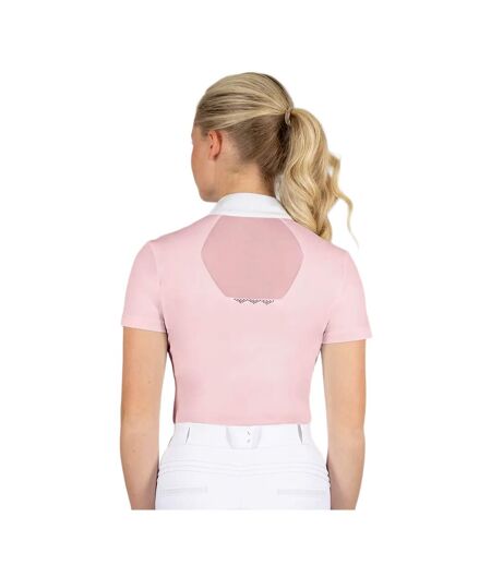 Womens/ladies Lanark Show Shirt Blush Pink Coldstream