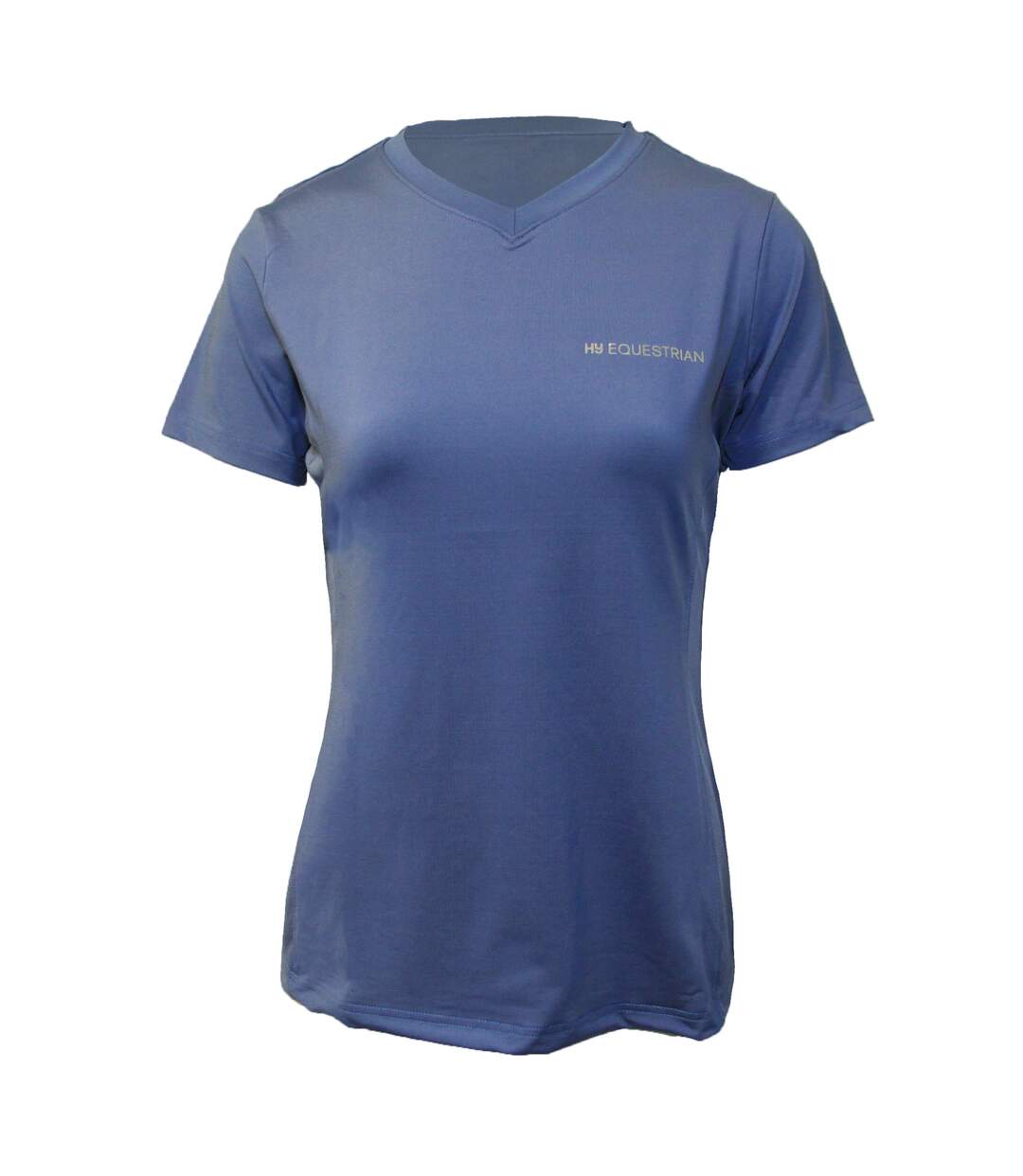 T-shirt synergy femme bleuet Hy-2