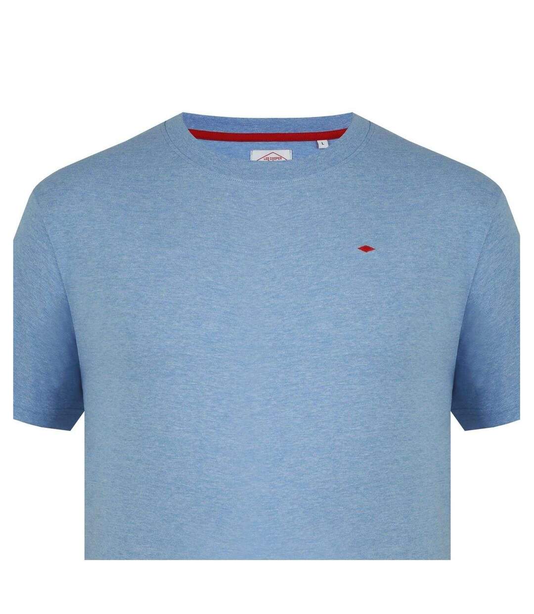 T-shirt Motif/style Petit Logo Essentials Homme Bleu Ciel Lee Cooper-4