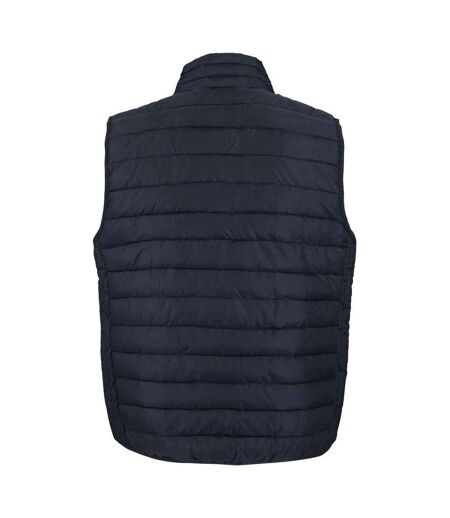 Mens Stream Body Warmer French Navy SOLS