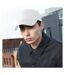 Casquette Baseball Adulte Unisexe Blanc Beechfield-1