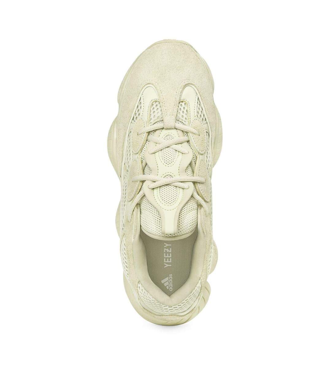 Mens 500 Suede Panel Trainers Yellow Yeezy-3