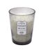 Bougie Parfumée en Verre Bulle 16cm Fleur de Coton-1
