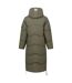 Womens/ladies Christian Lacroix Milhaud Longline Puffer Jacket Dark Khaki Regatta-3