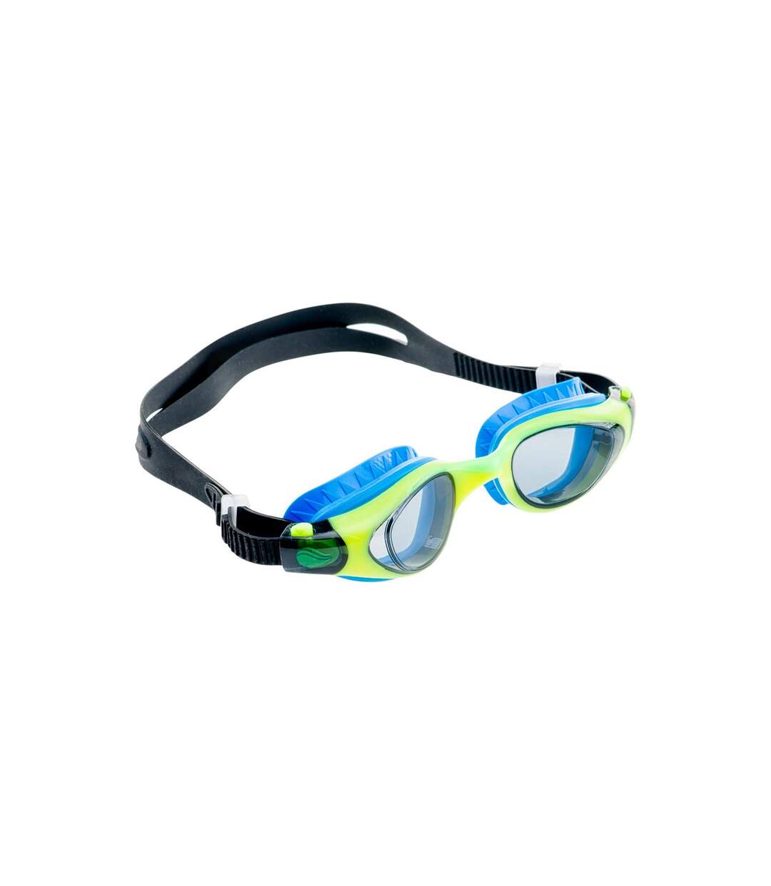 Lunettes De Natation Buzzard Adulte Noir Bleu Jaune Vert Gris Aquawave-3