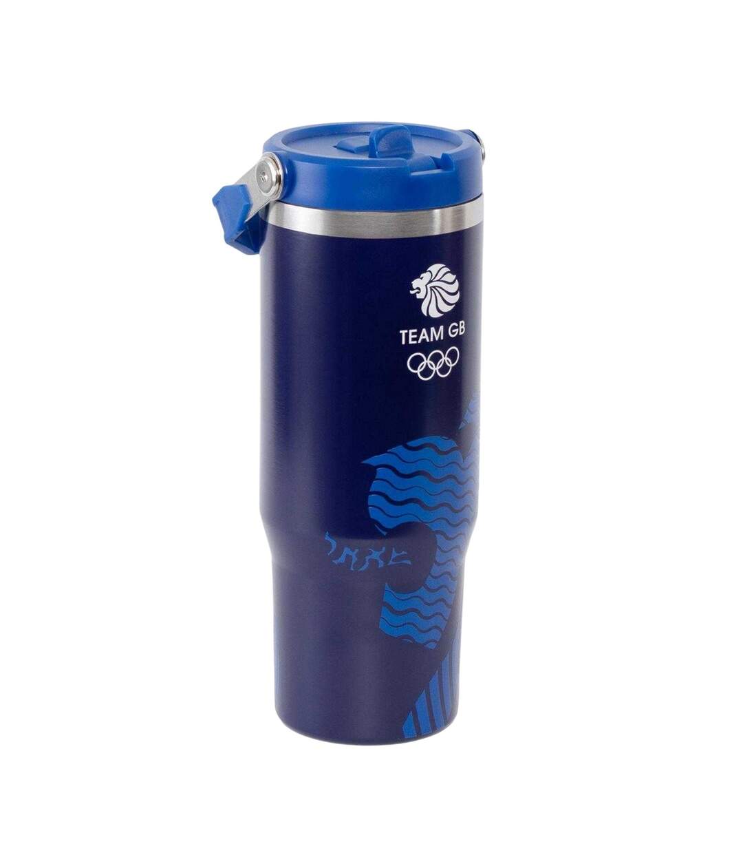 Logo Insulated Travel Tumbler One Size Blue Team GB-4