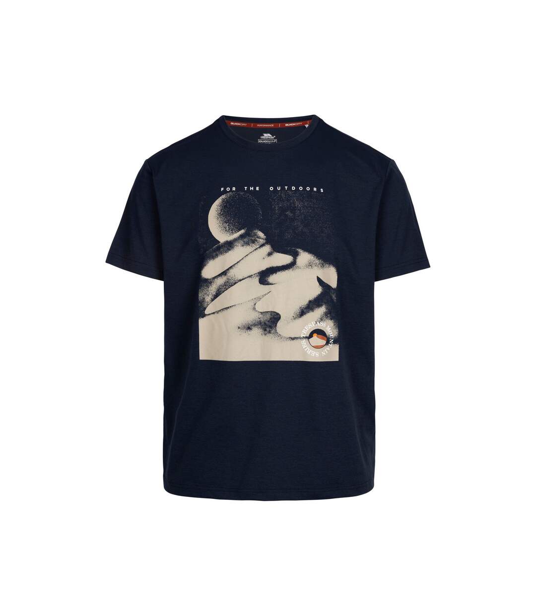 Mens sagnay t-shirt navy Trespass