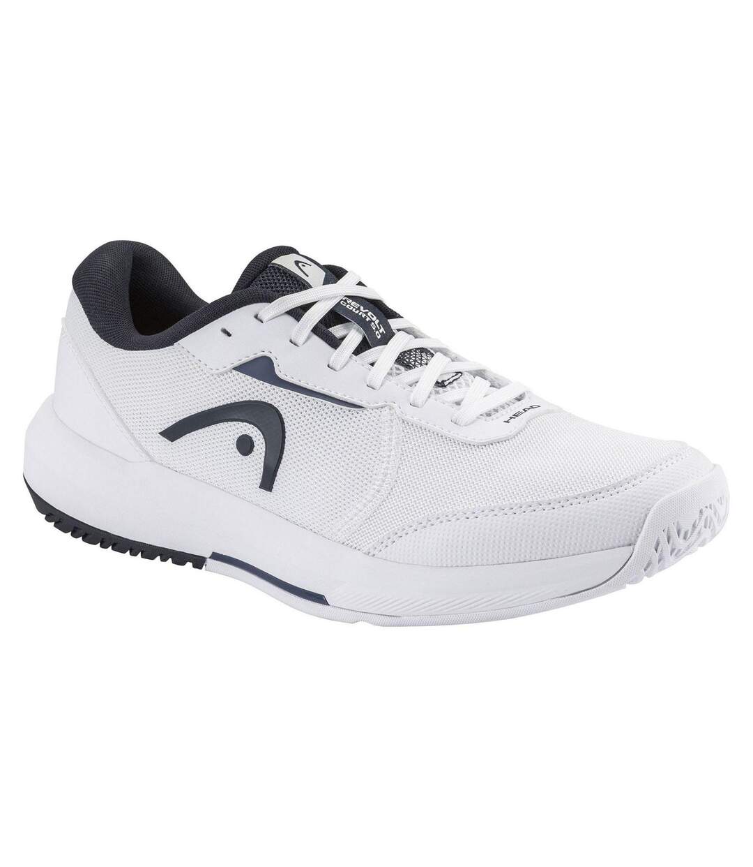 Mens Revolt Court 5.0 Padel Shoes White Blueberry Head-1