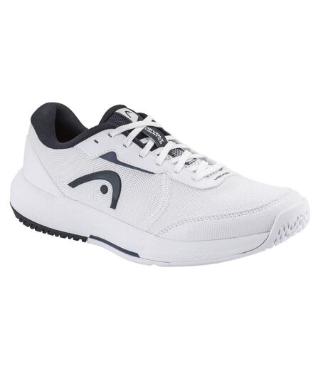 Mens Revolt Court 5.0 Padel Shoes White Blueberry Head