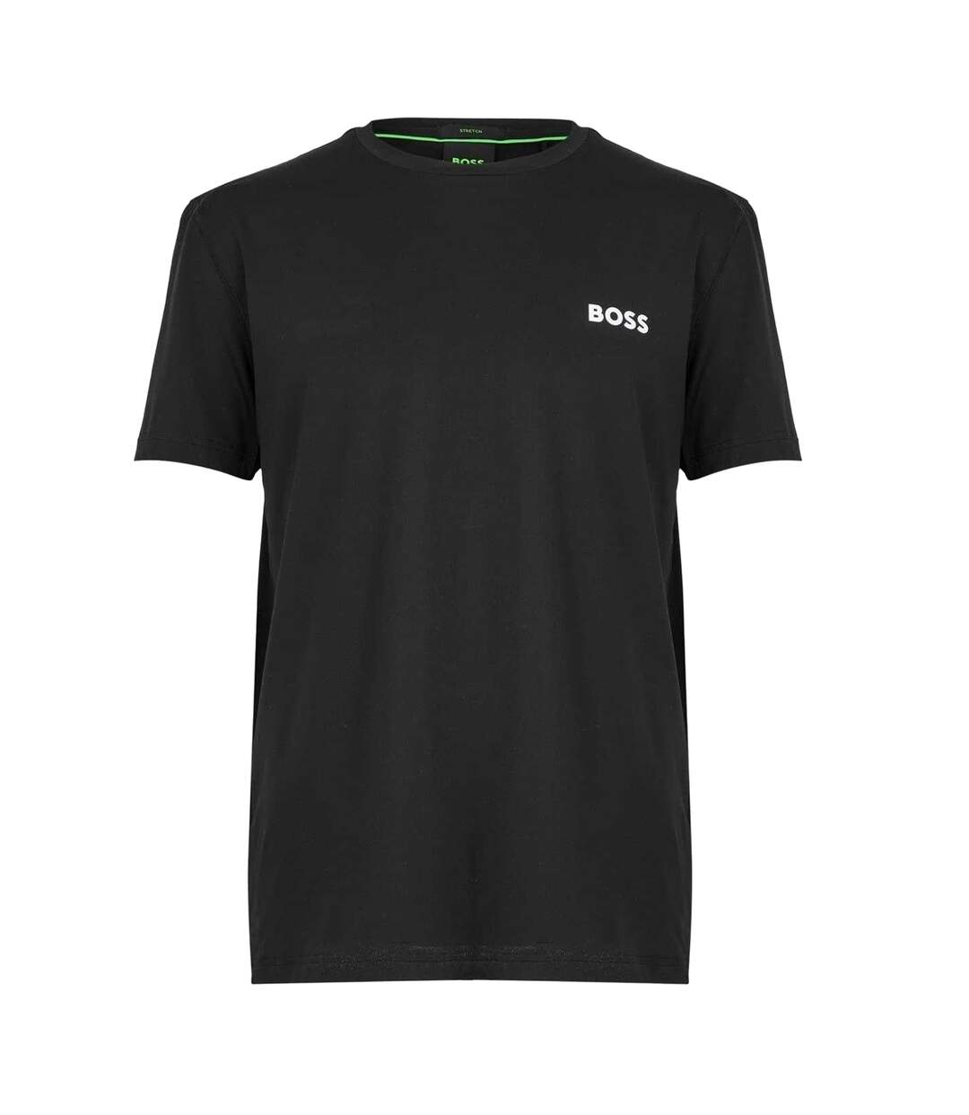 T-shirt Motif/style Logo Competition Homme Noir Boss-2