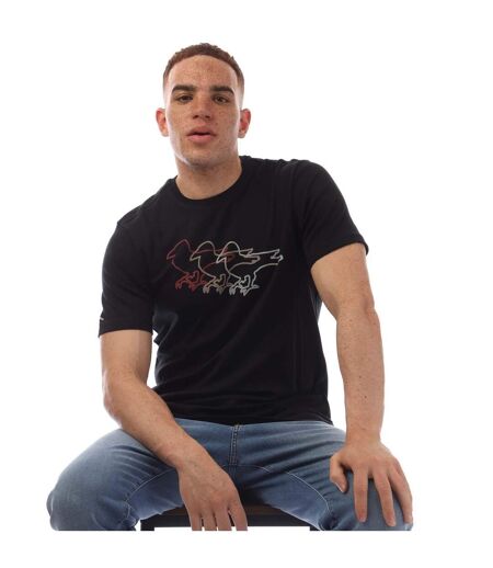 T-shirt Target Practice Homme Noir Modern Amusement