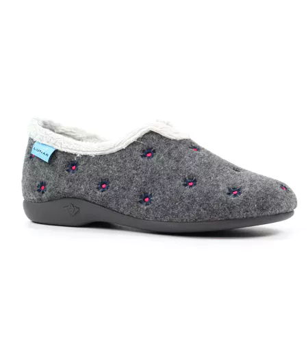 Chaussons Havana Femme Gris Lunar