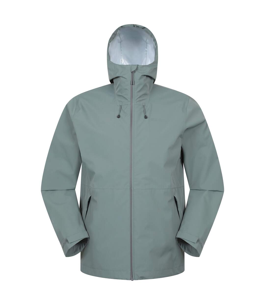 Mens hill packable waterproof jacket green Mountain Warehouse-1