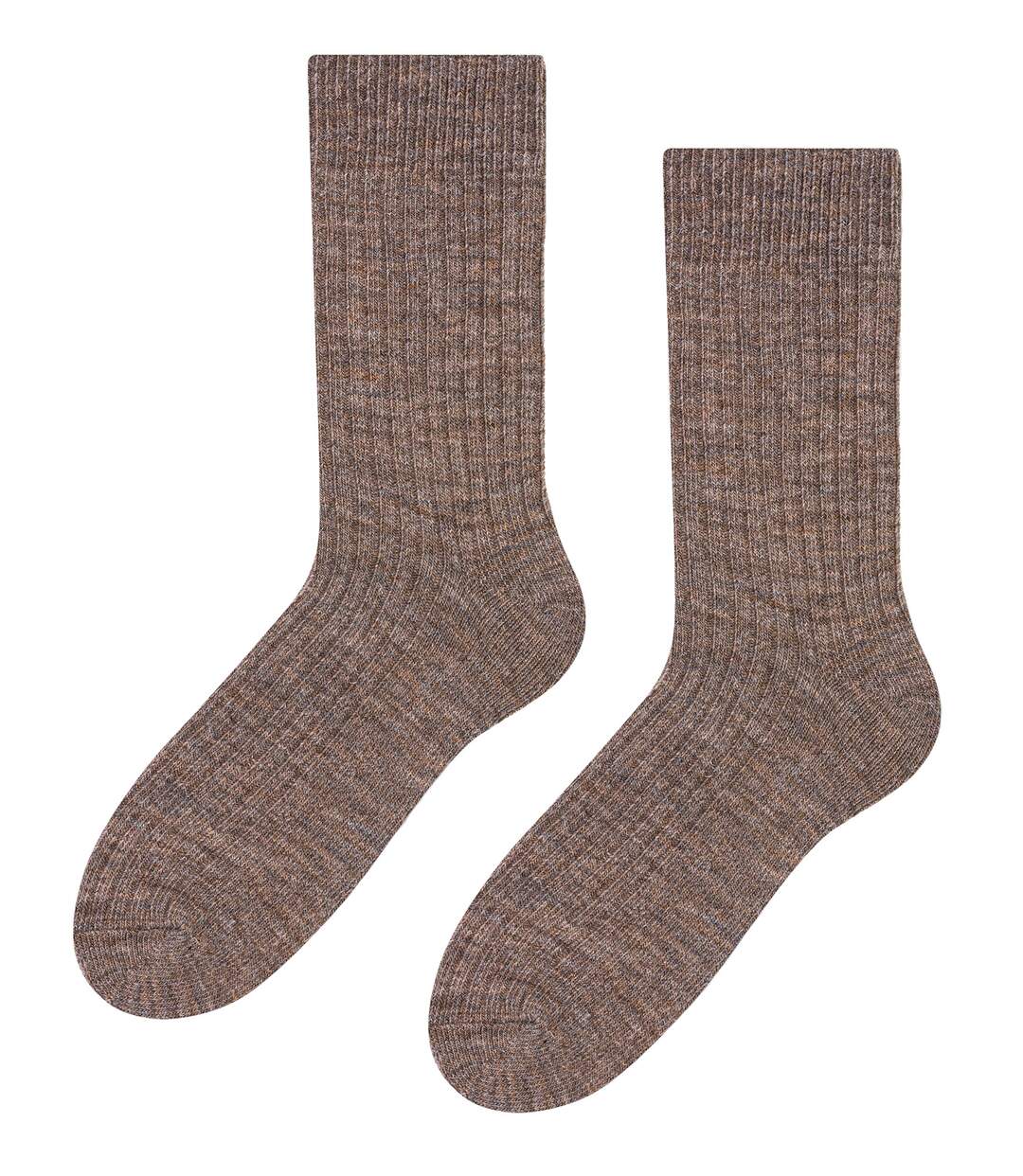 Steven - 1 Paire Homme Chaussettes Botte Alpaga Laine Hiver Randonnée