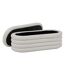 Banc coffre en bouclette GIULIA - Blanc-3