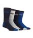 Men's 4 Pack Recycled Cotton Boot Socks | Thick Knit Full Cushioned Socks-1
