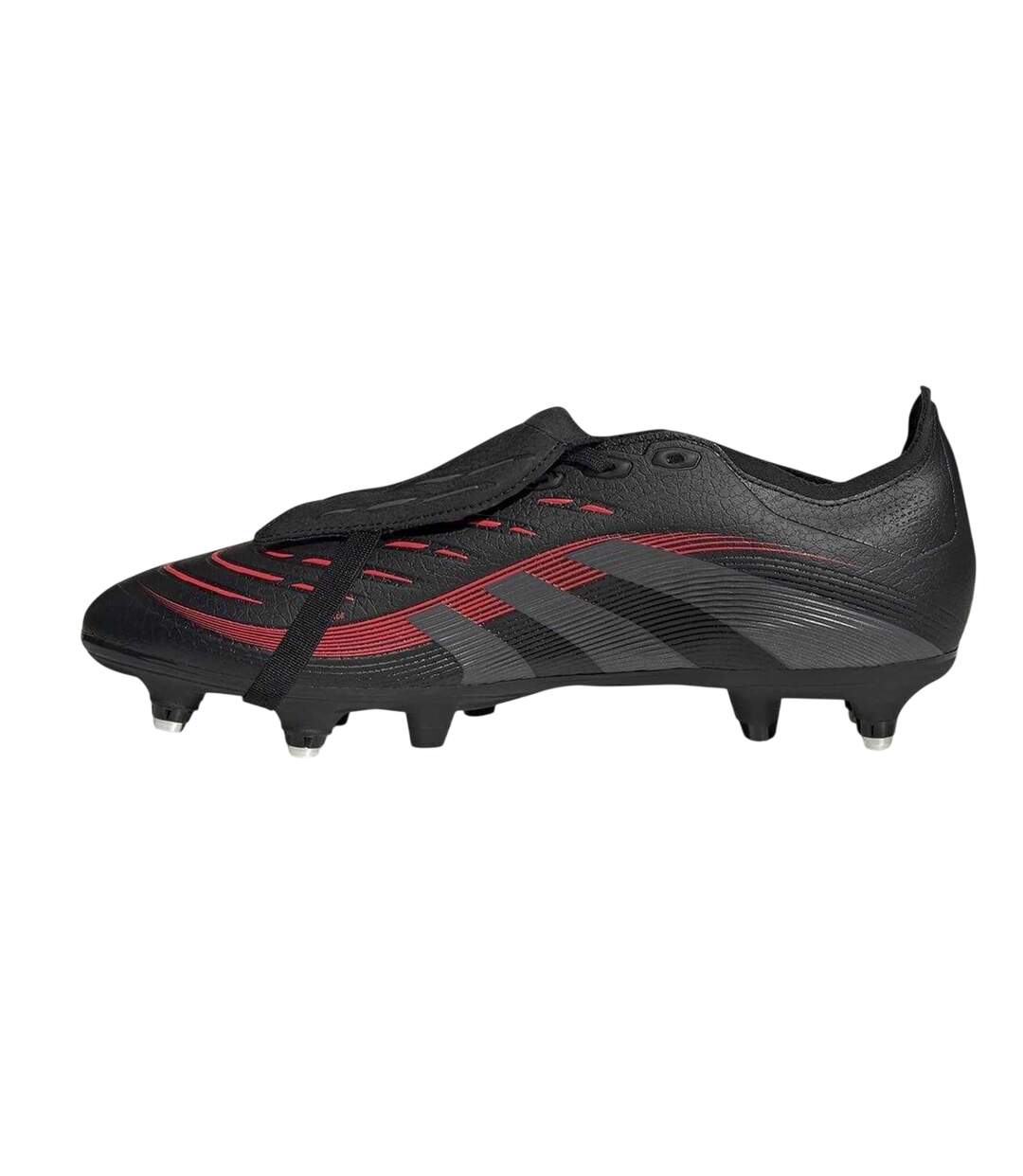 Chaussures De Foot Pour Terrain Souple Motif/style Se Rabat Sur L´avant  Club Fxg Homme Noir Predator-3