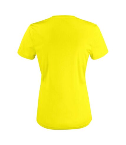 Clique Womens/Ladies Basic Active T-Shirt (Visibility Yellow) - UTUB264