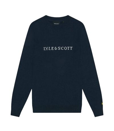 Pull homme bleu marine foncé Lyle & Scott Lyle & Scott