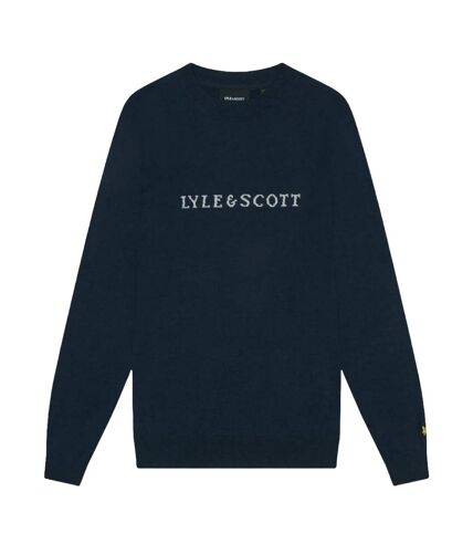 Pull homme bleu marine foncé Lyle & Scott Lyle & Scott