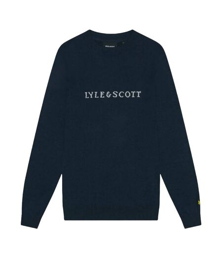 Pull homme bleu marine foncé Lyle & Scott Lyle & Scott