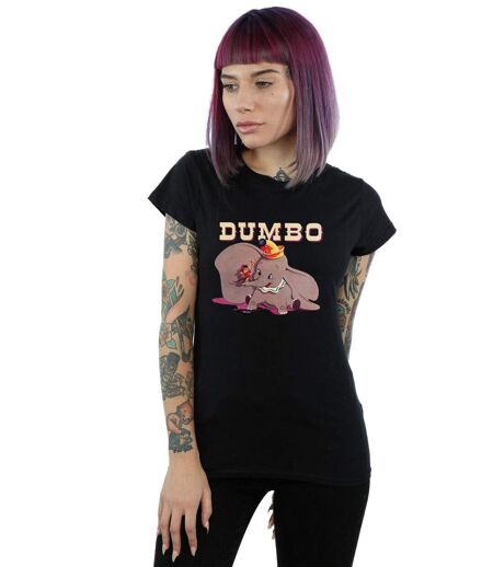 Disney - T-shirt DUMBO TIMOTHY'S TROMBONE - Femme (Noir) - UTBI15174