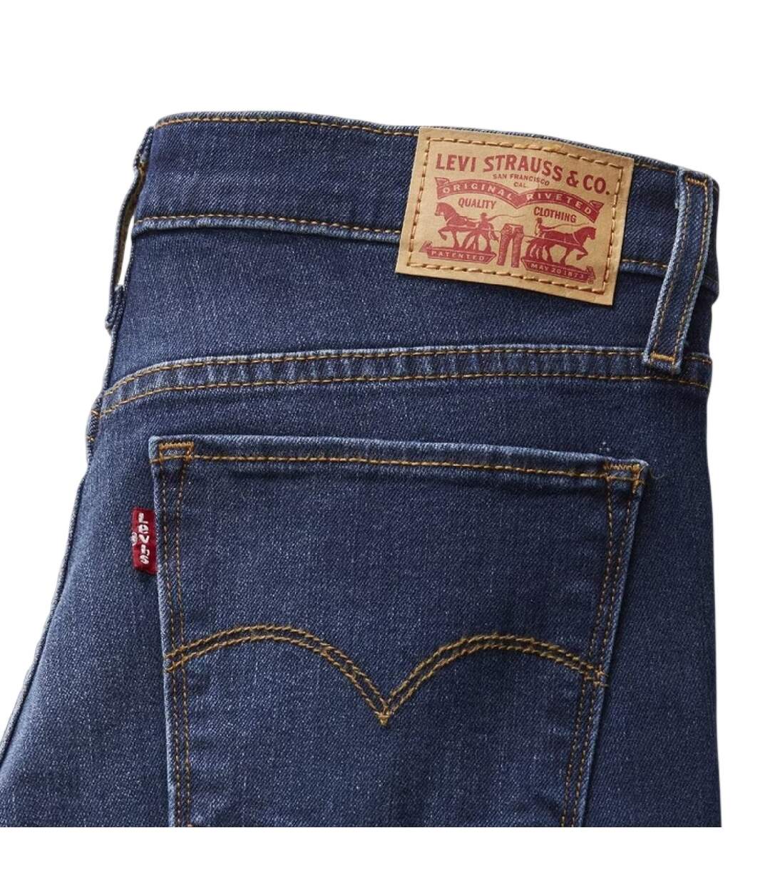Jean Femme Crushed Poppy Levis-4